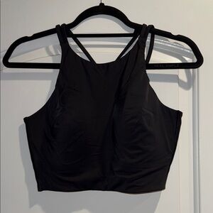 Lululemon Black High-Neck Sports Bra